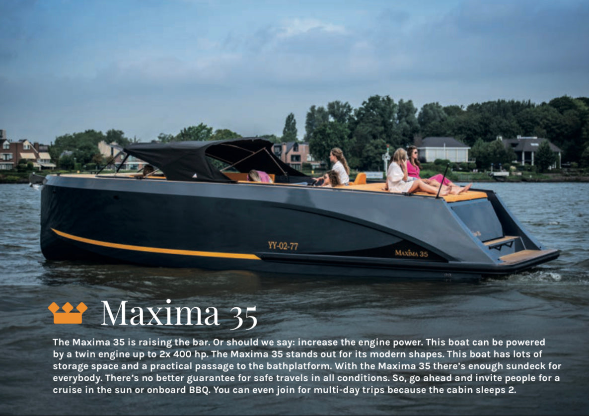 The New Maxima 35 - Base Boat Build from