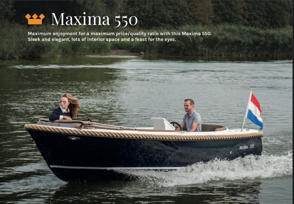 The Maxima 550 - Base Boat Build from