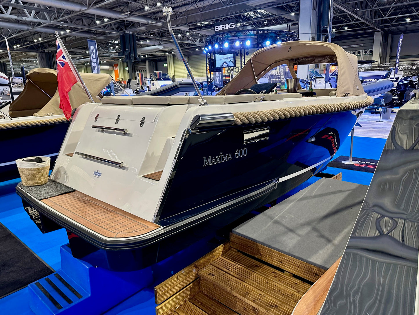 Maxima 600 Boat Powered by Honda BF50 50hp in stock now