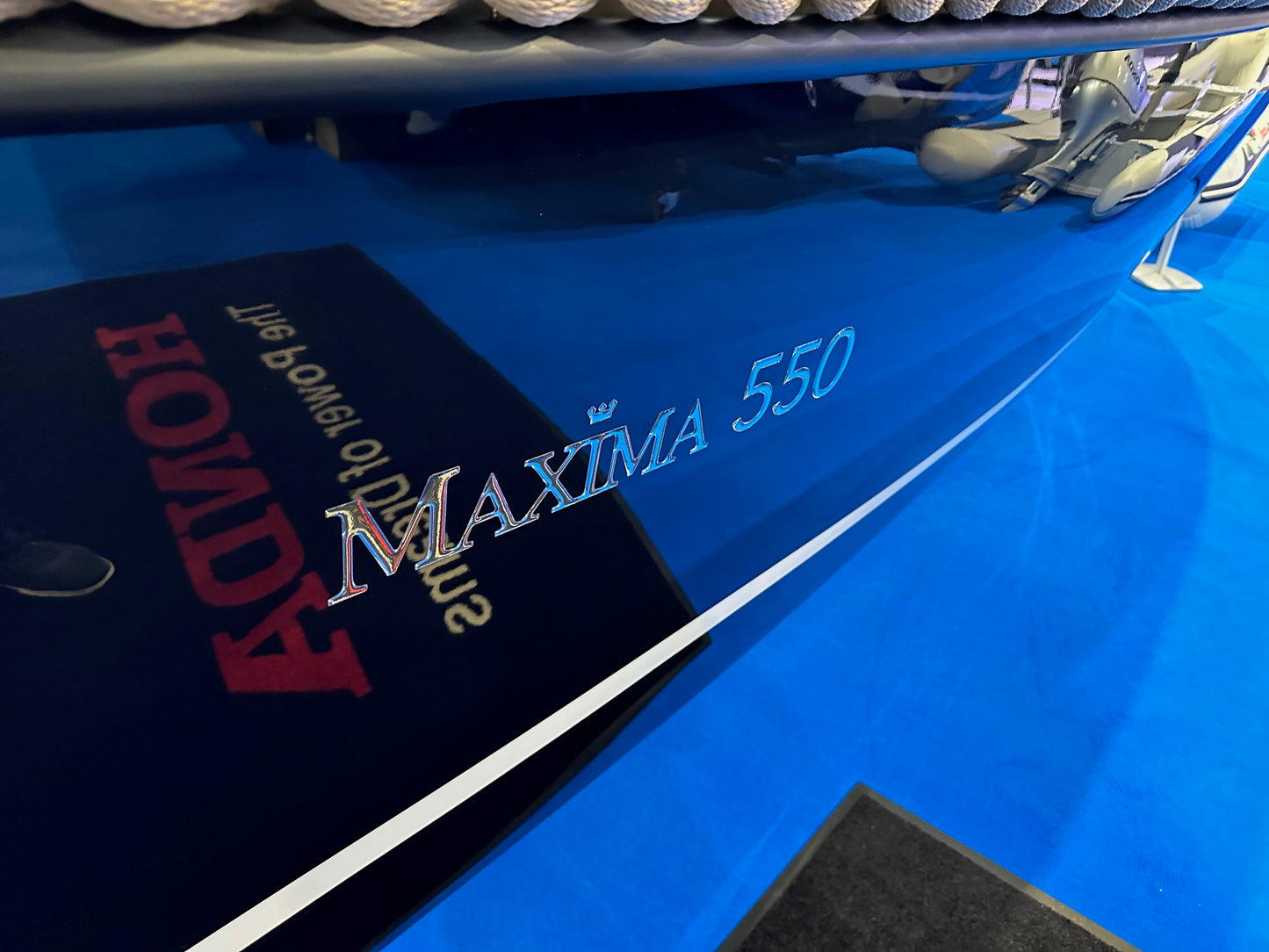 Maxima 550 Boat powered by Honda BF50 50hp In Stock Now