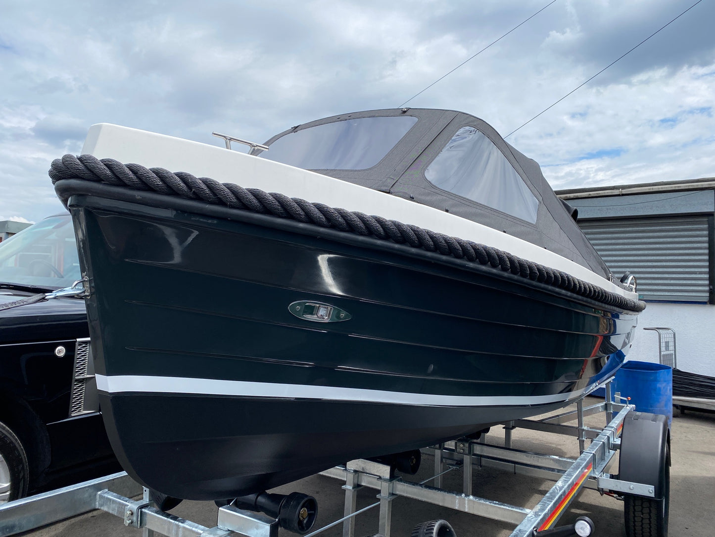 Reserved- New Similar Factory Stock Available - Maxima 485 Powered by Honda BF15 15hp In Stock Now