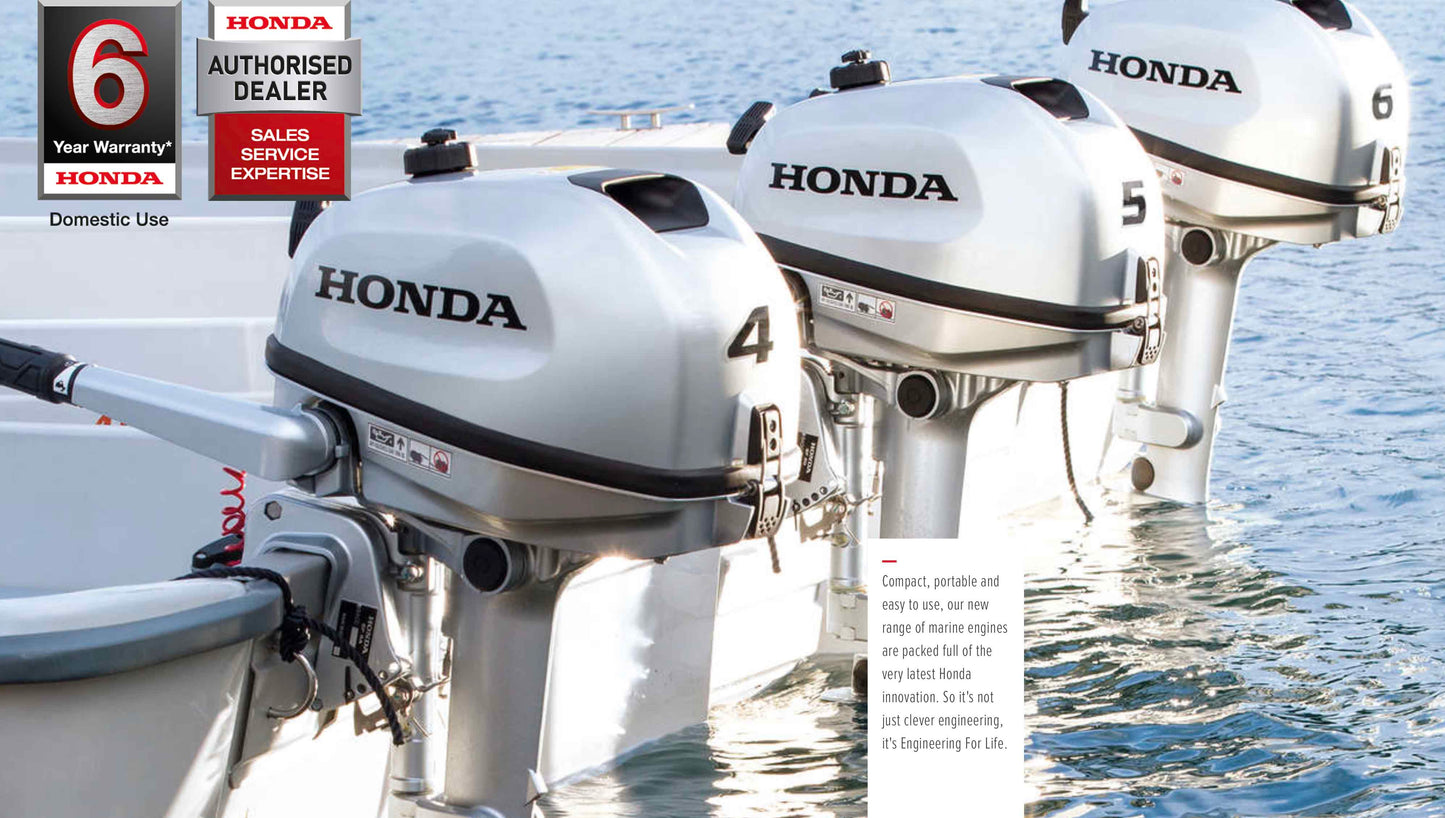 Honda Outboard BF4 LHNU 4hp Long Shaft