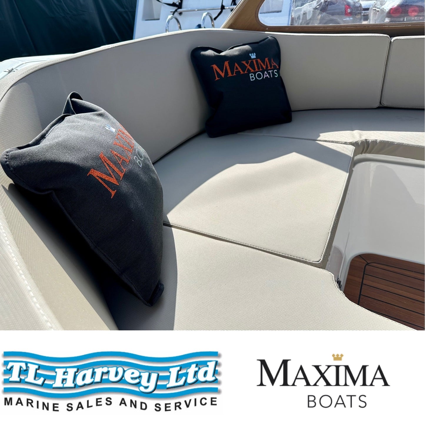 Maxima 550 Boat powered by Honda BF15 15hp In Stock Now