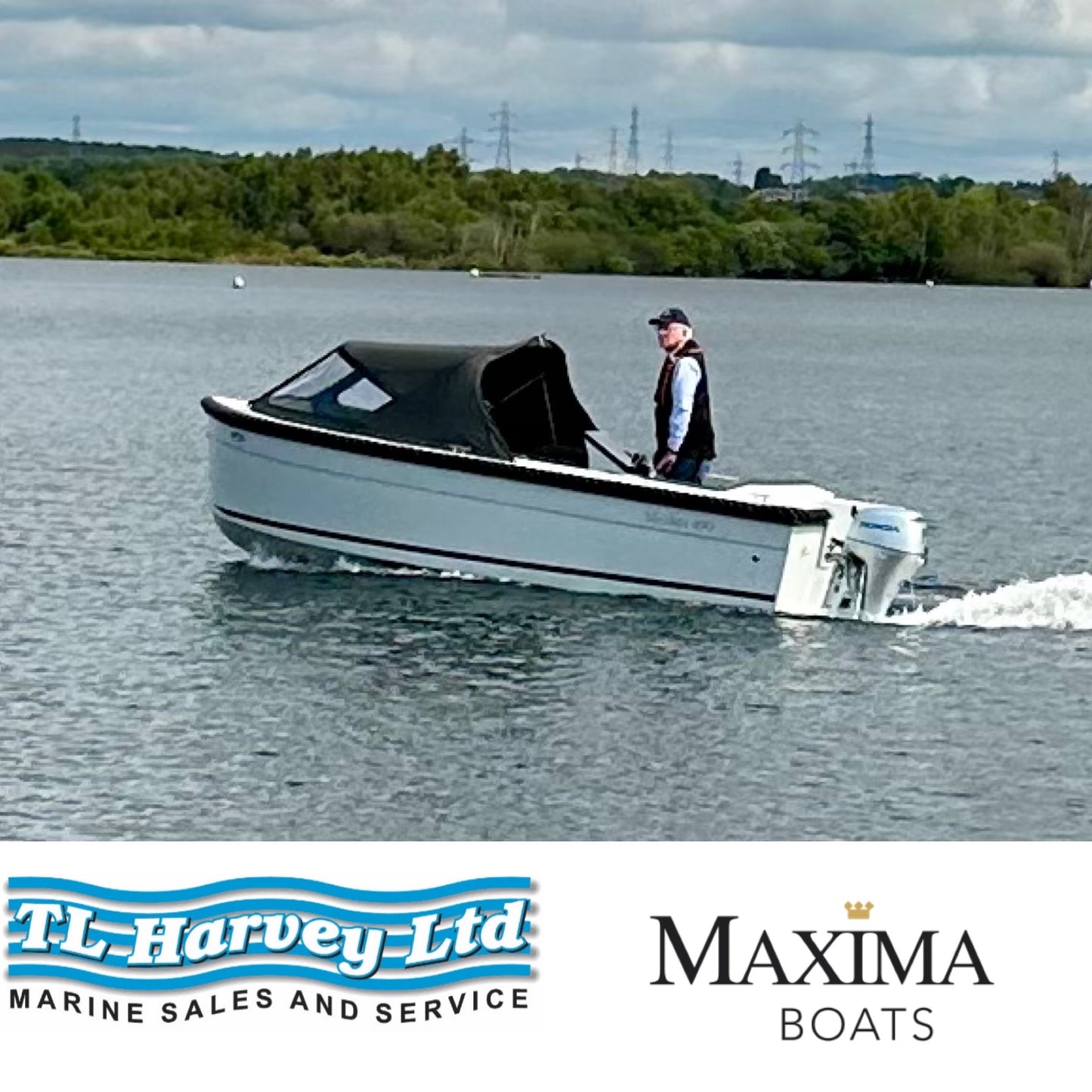 Maxima 490 XL Powered by Honda BF20 LRTU 20hp