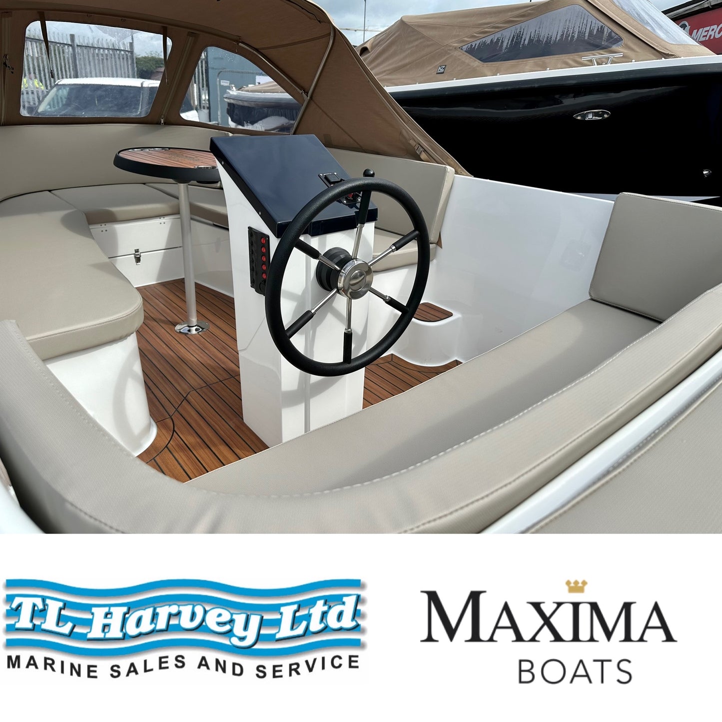 Maxima 600 Boat Powered by Honda BF50 50hp in stock now