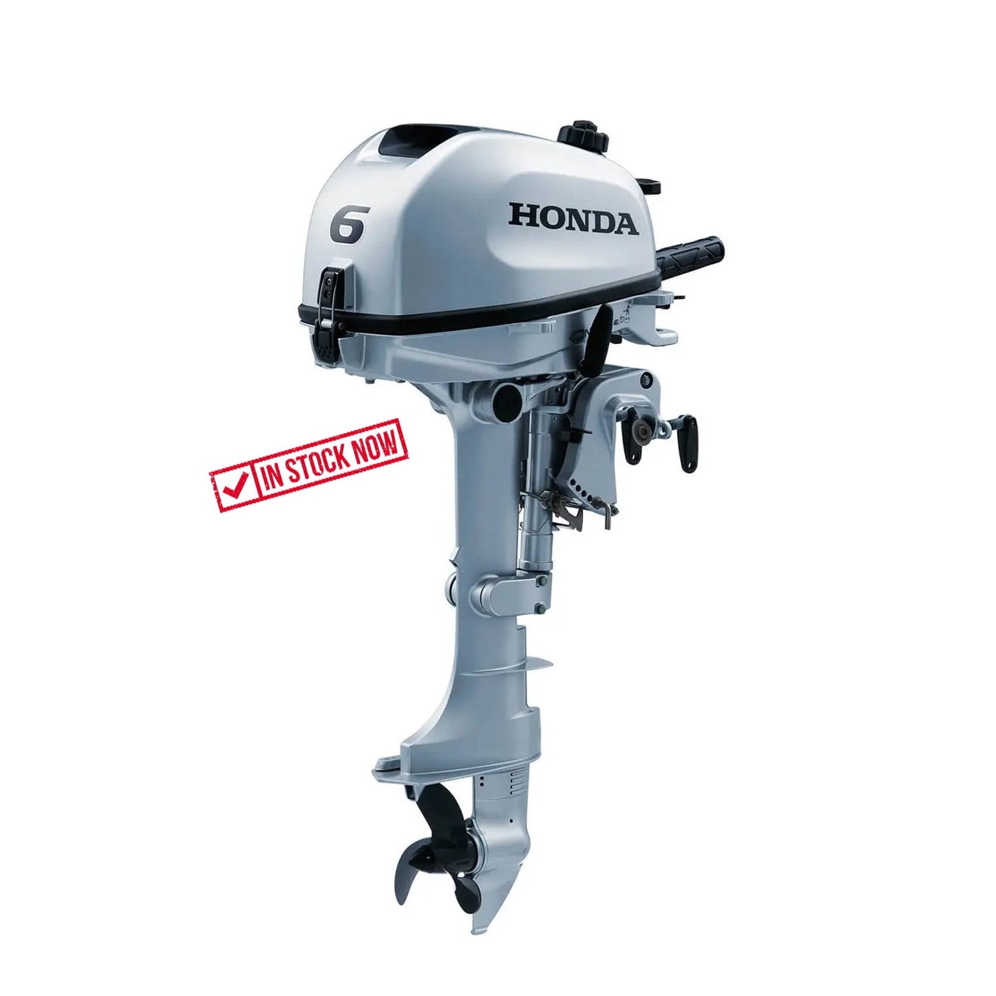 Honda Outboard BF6 LHU 6hp Long Shaft Engine with 6 amp charging coil