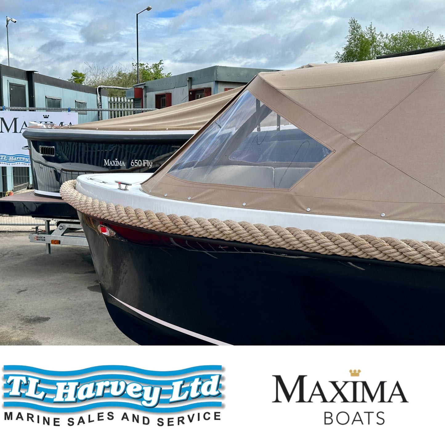 Maxima 600 Boat Powered by Honda BF20 20hp in stock now