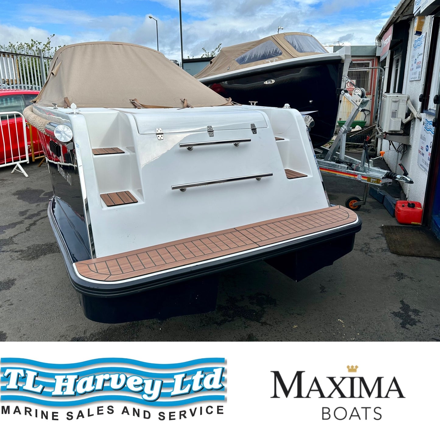 Maxima 600 Boat Powered by Honda BF50 50hp in stock now