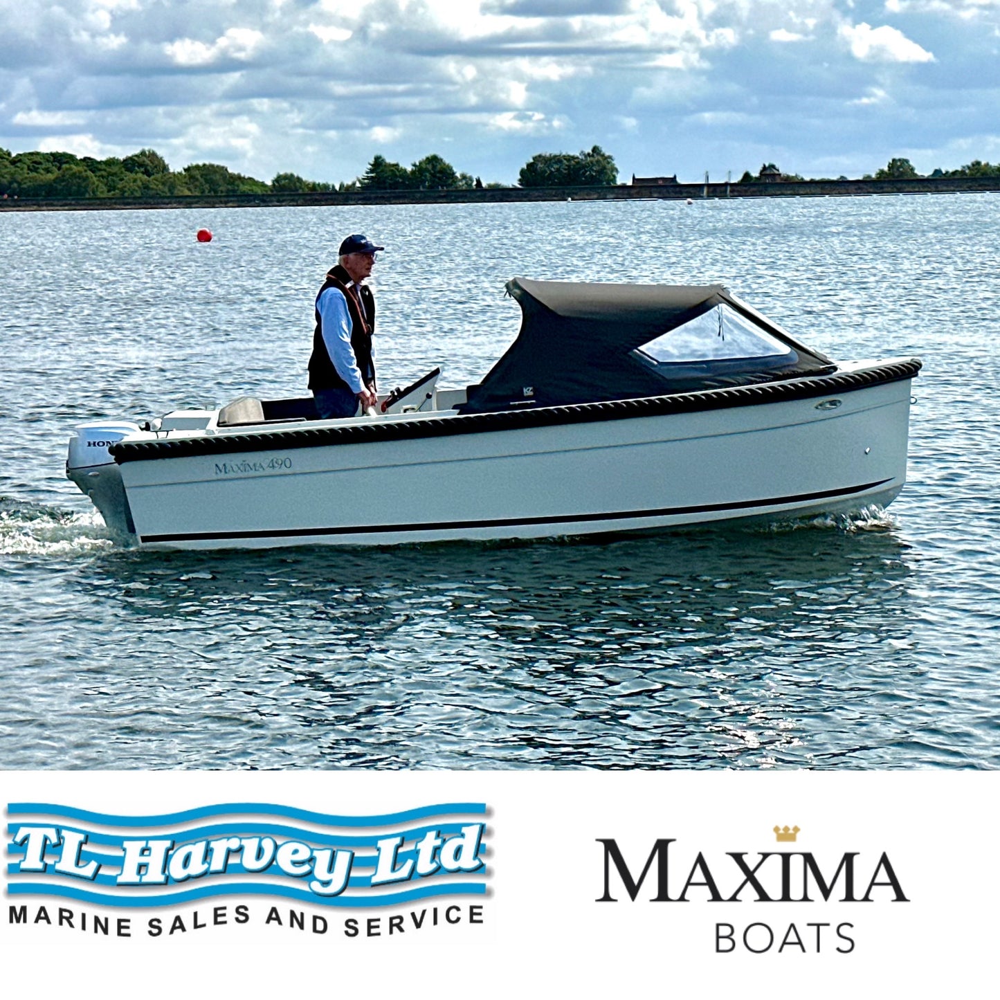 Brand New 2023 Model!! Maxima 490 XL Powered by Honda BF15 LRTU 15hp