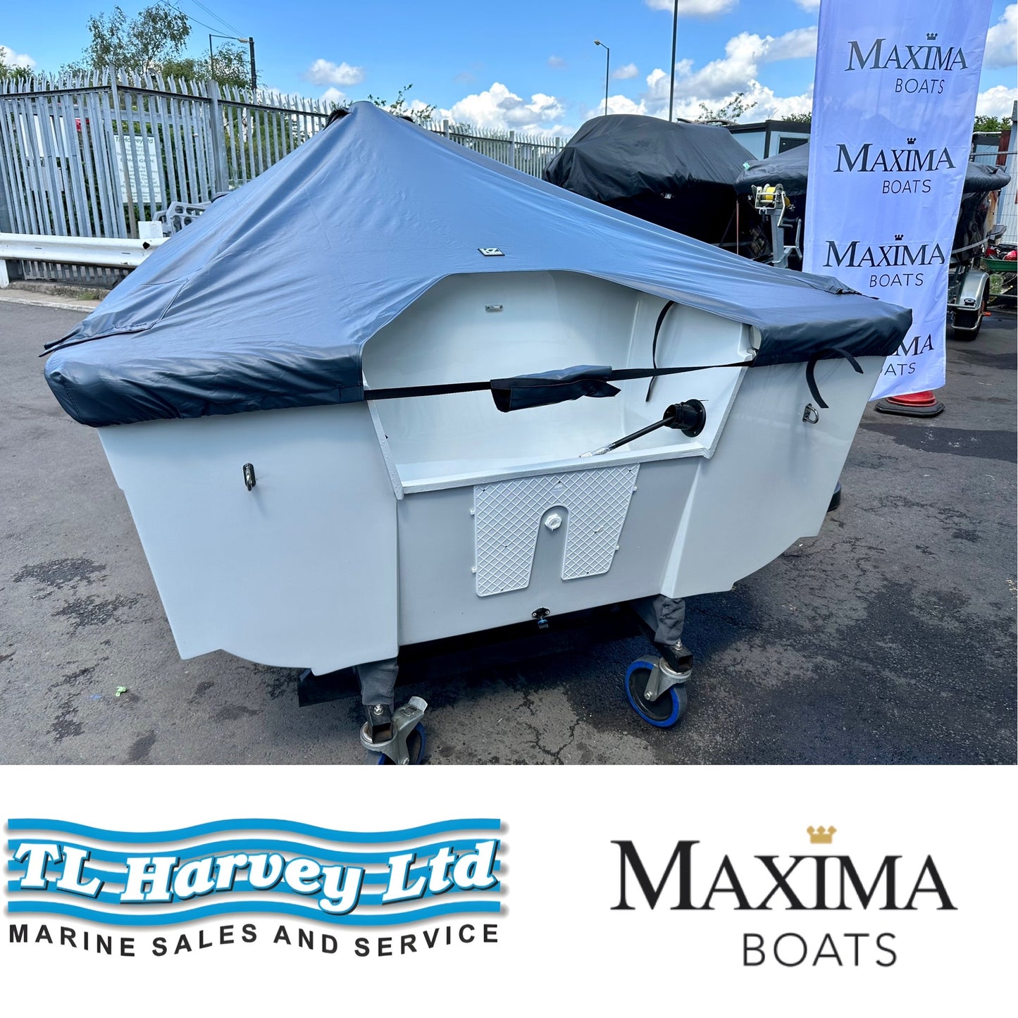 Maxima 490 XL Powered by Honda BF20 LRTU 20hp