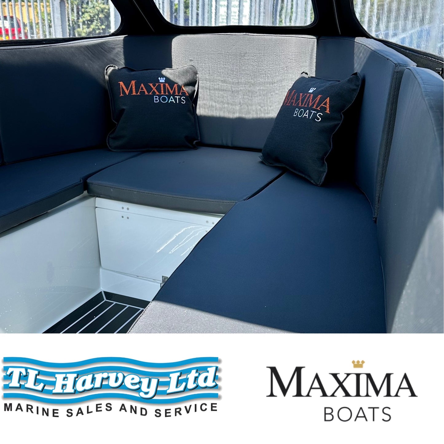 Maxima 490 XL Powered by Honda BF40 LRTU 40hp