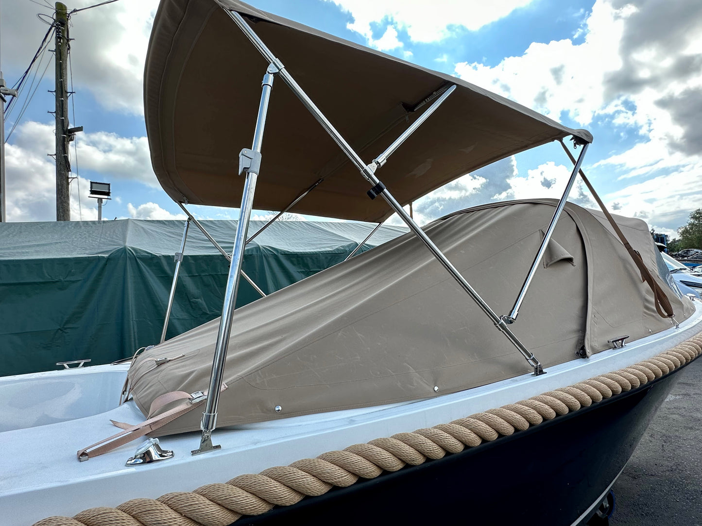 Maxima 550 Boat powered by Honda BF15 15hp In Stock Now