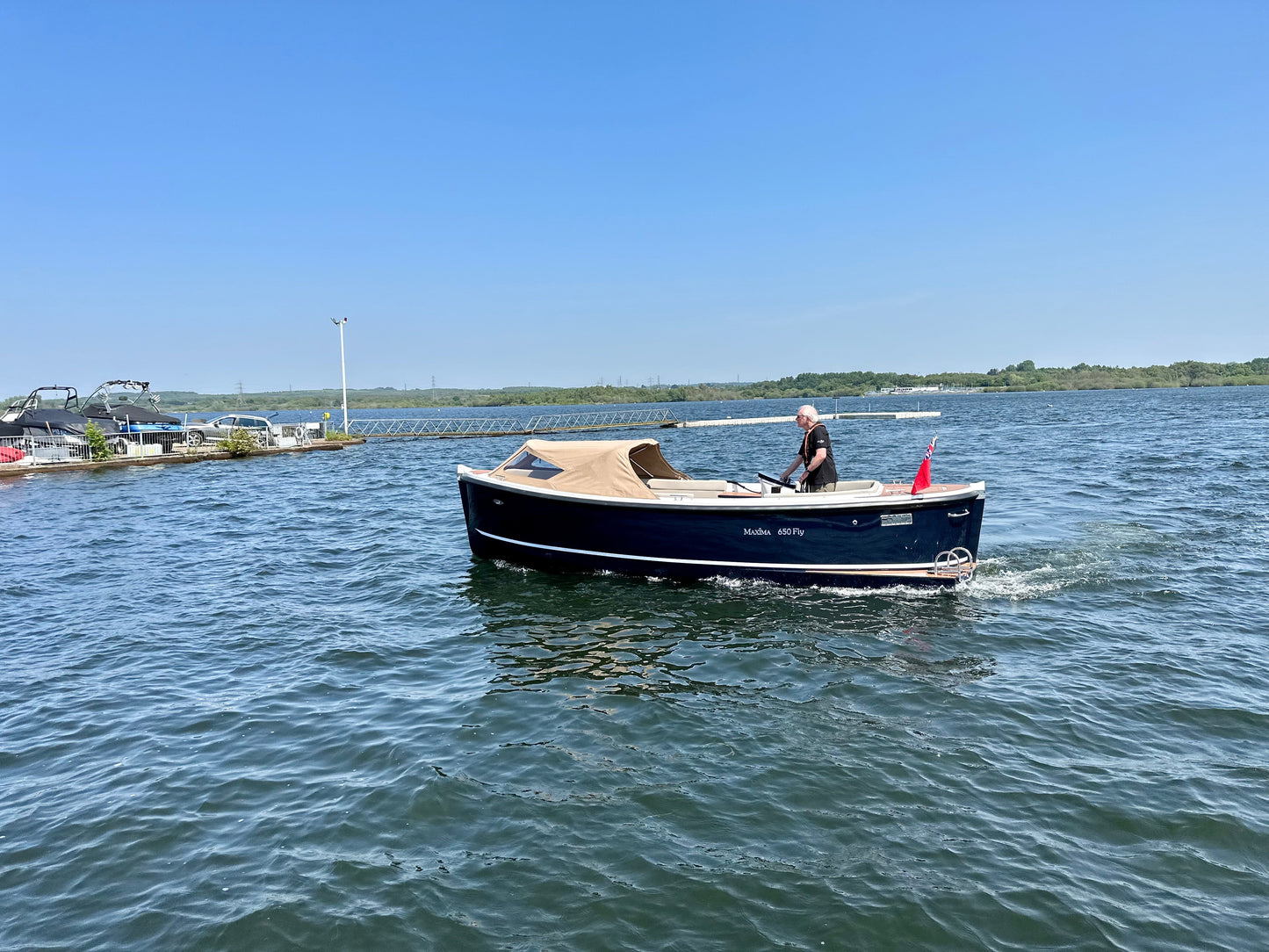 Reserved - New Factory Stock Available - Maxima 650 Flying Lounge Powered by Honda BF50 LRTU 50hp In Stock Now