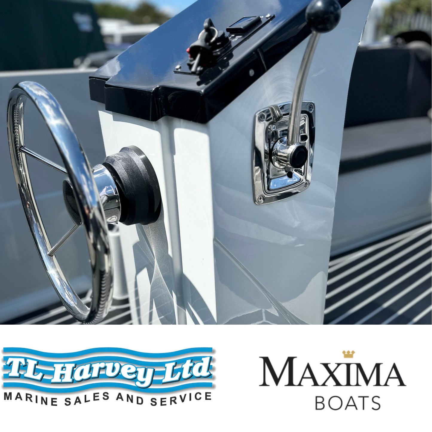 Maxima 490 XL Powered by Honda BF40 LRTU 40hp