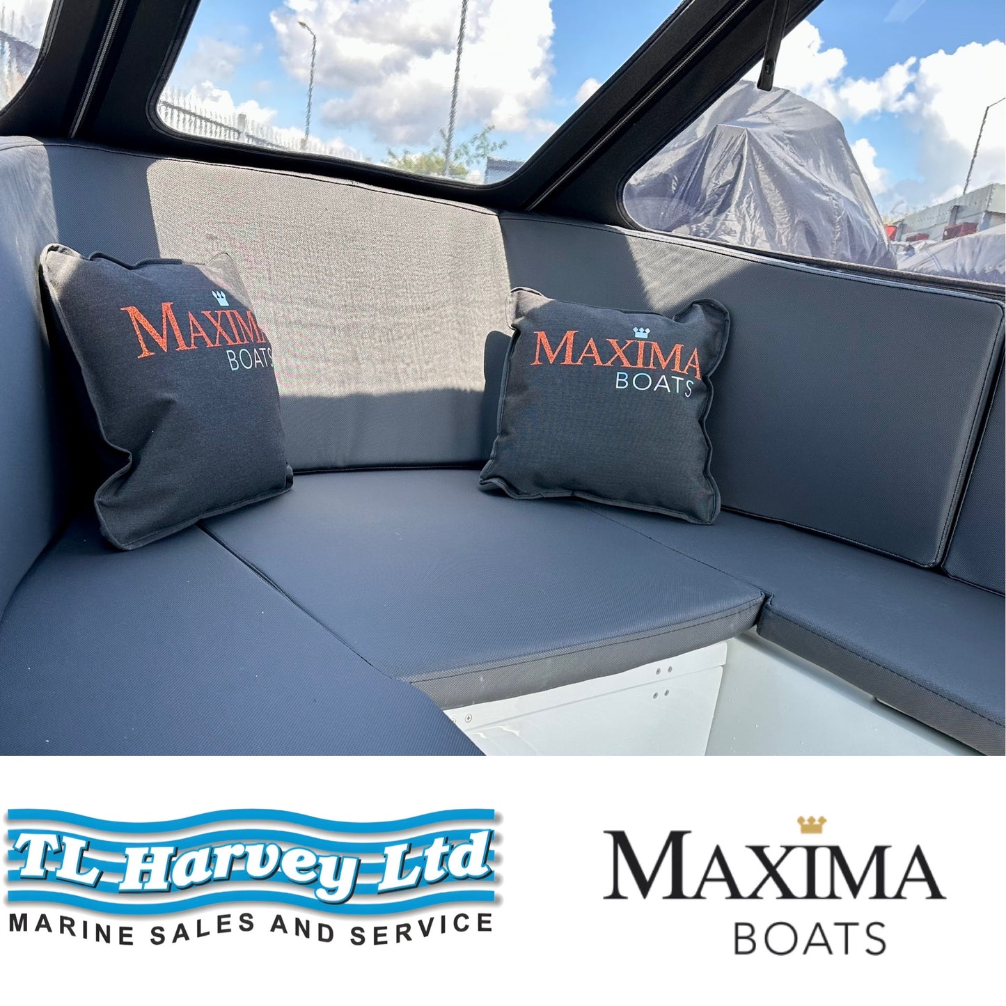 Maxima 490 XL Powered by Honda BF20 LRTU 20hp