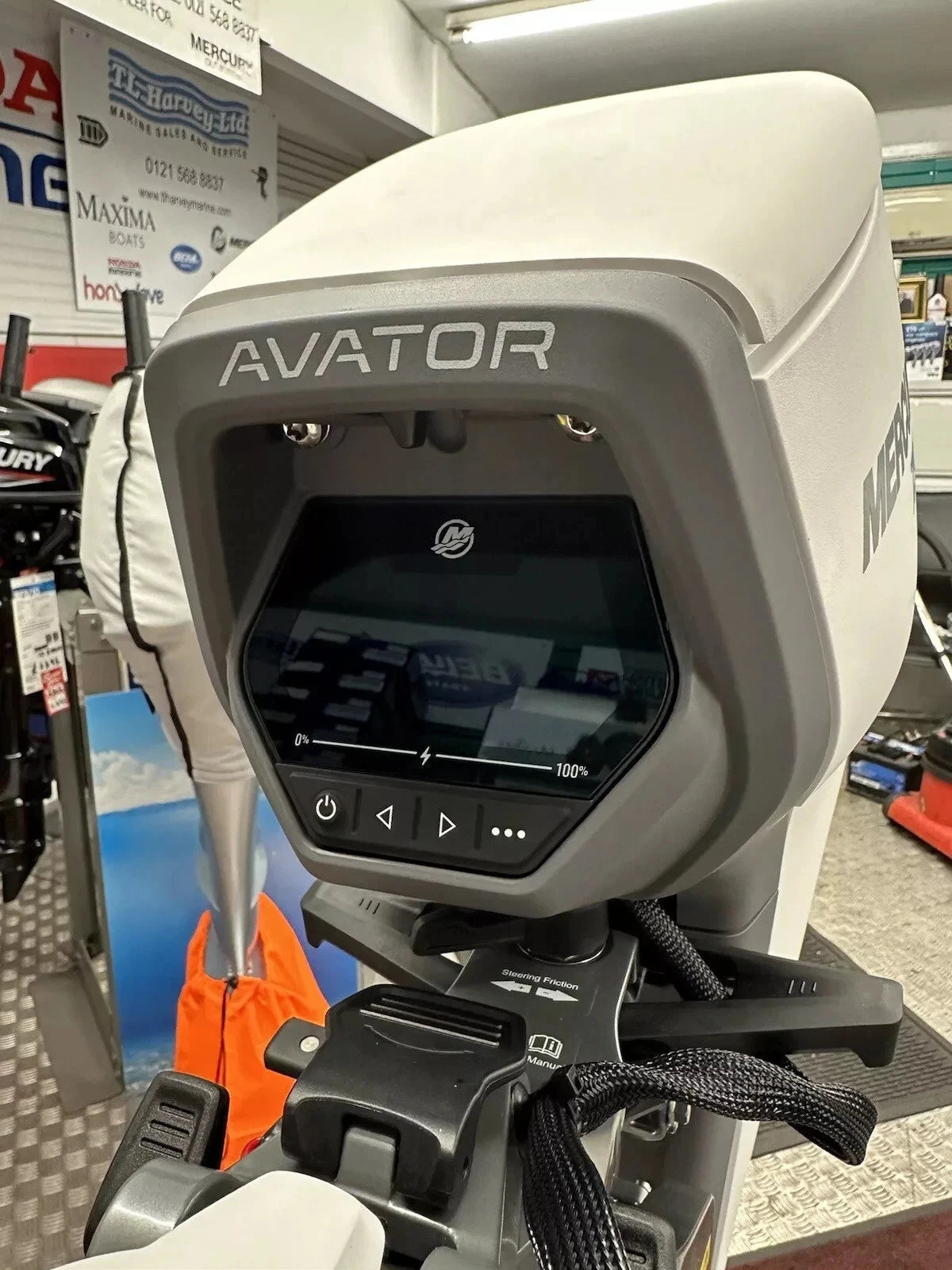 Quicksilver Alu Rib 270 Ultralight Boat Tender Electric & Mercury Avator 7.5e