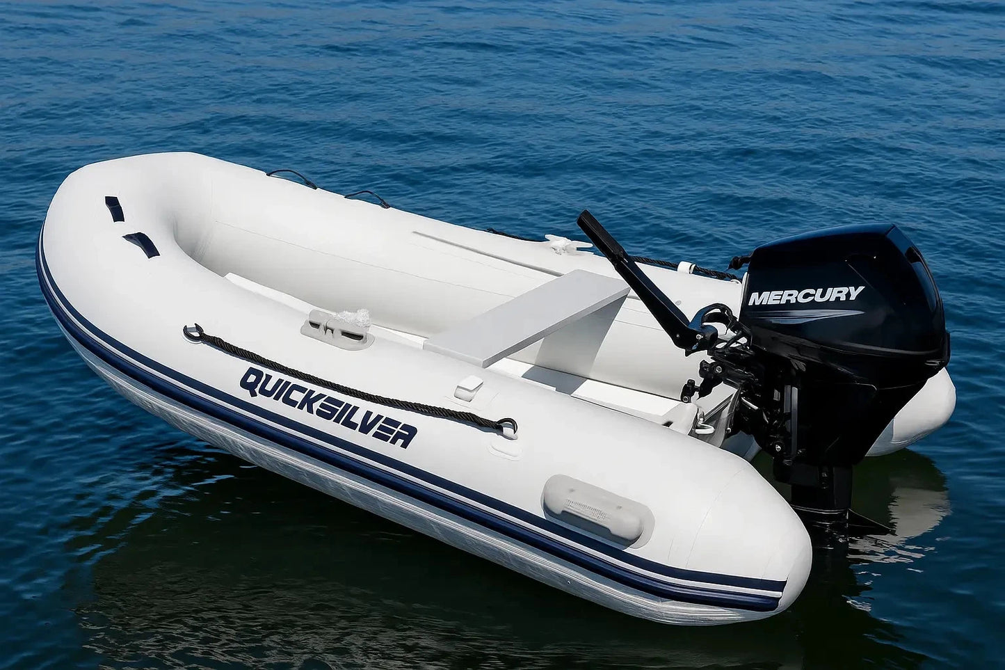 New Quicksilver Alu Rib 270 Ultralight Boat Tender & Mercury 3.5hp Outboard