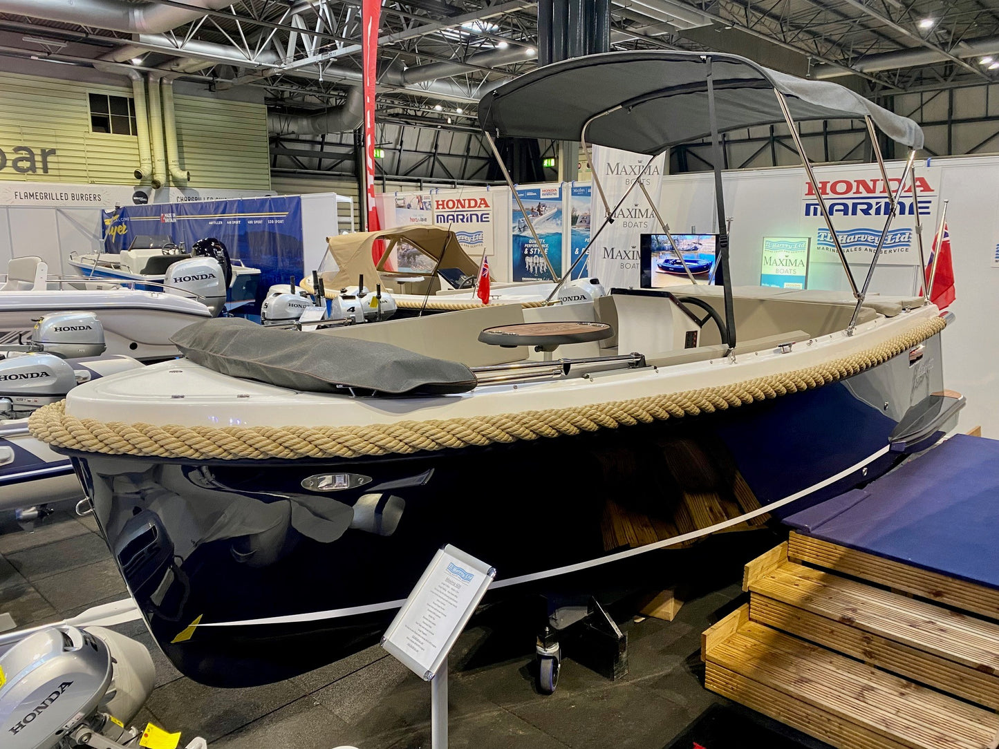 Reserved - New Factory Stock Available - Maxima 600 Boat Powered by Honda BF20 20hp in stock now