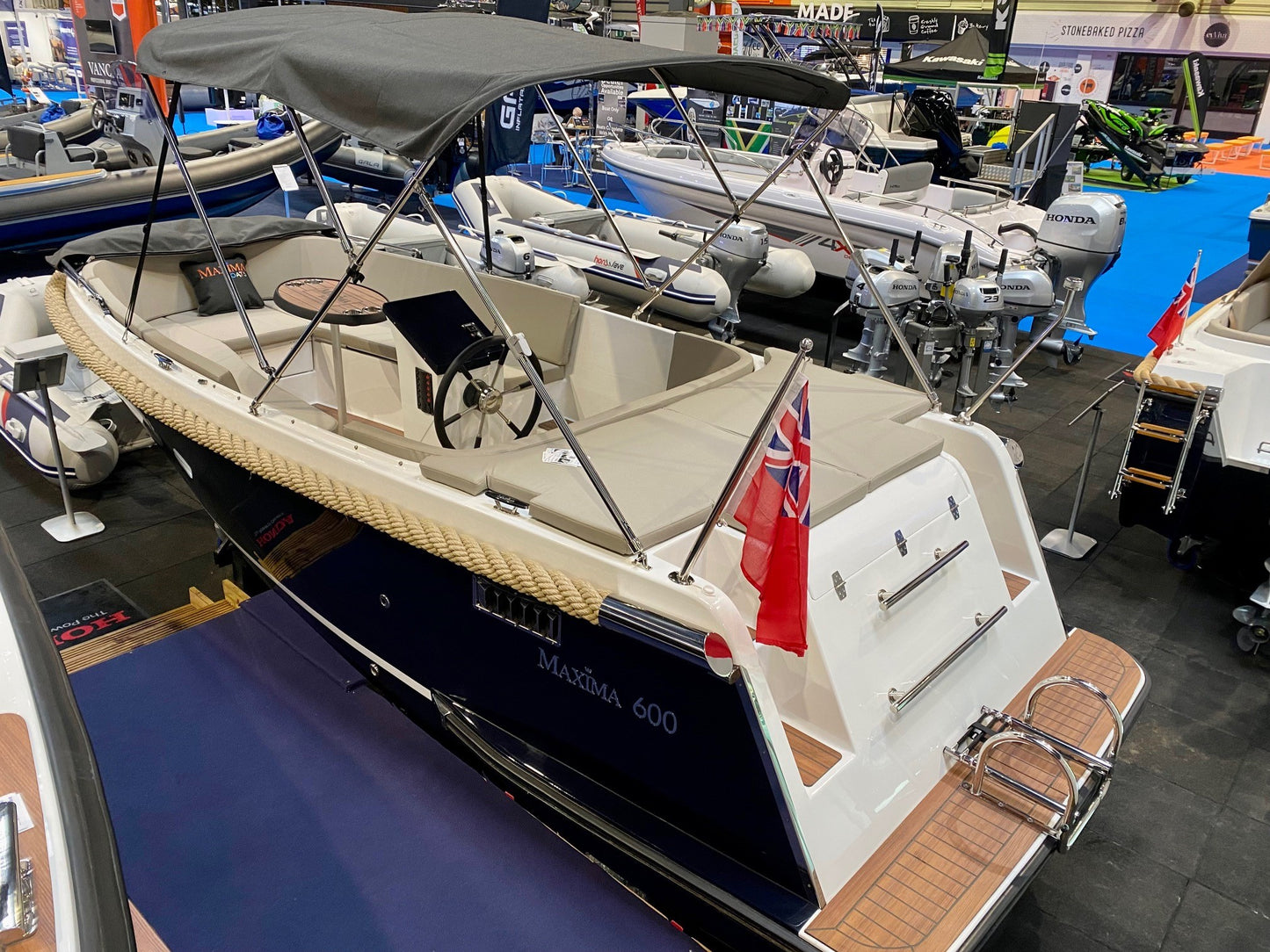Reserved - New Factory Stock Available - Maxima 600 Boat Powered by Honda BF20 20hp in stock now
