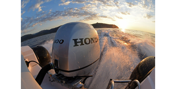 Honda Outboard BF100 LRTU 100hp VTEC Engine - Long Shaft, Power Trim & Tilt