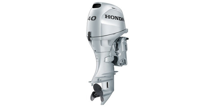 Honda Outboard BF40LRTU 40hp Engine - Long Shaft, Power Trim, Tachometer and trim Gauges