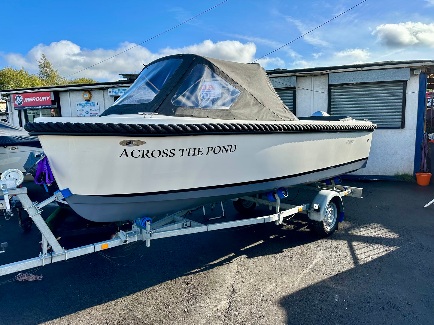 2021 Maxima 490 Powered by Honda BF20 LRTU 20hp