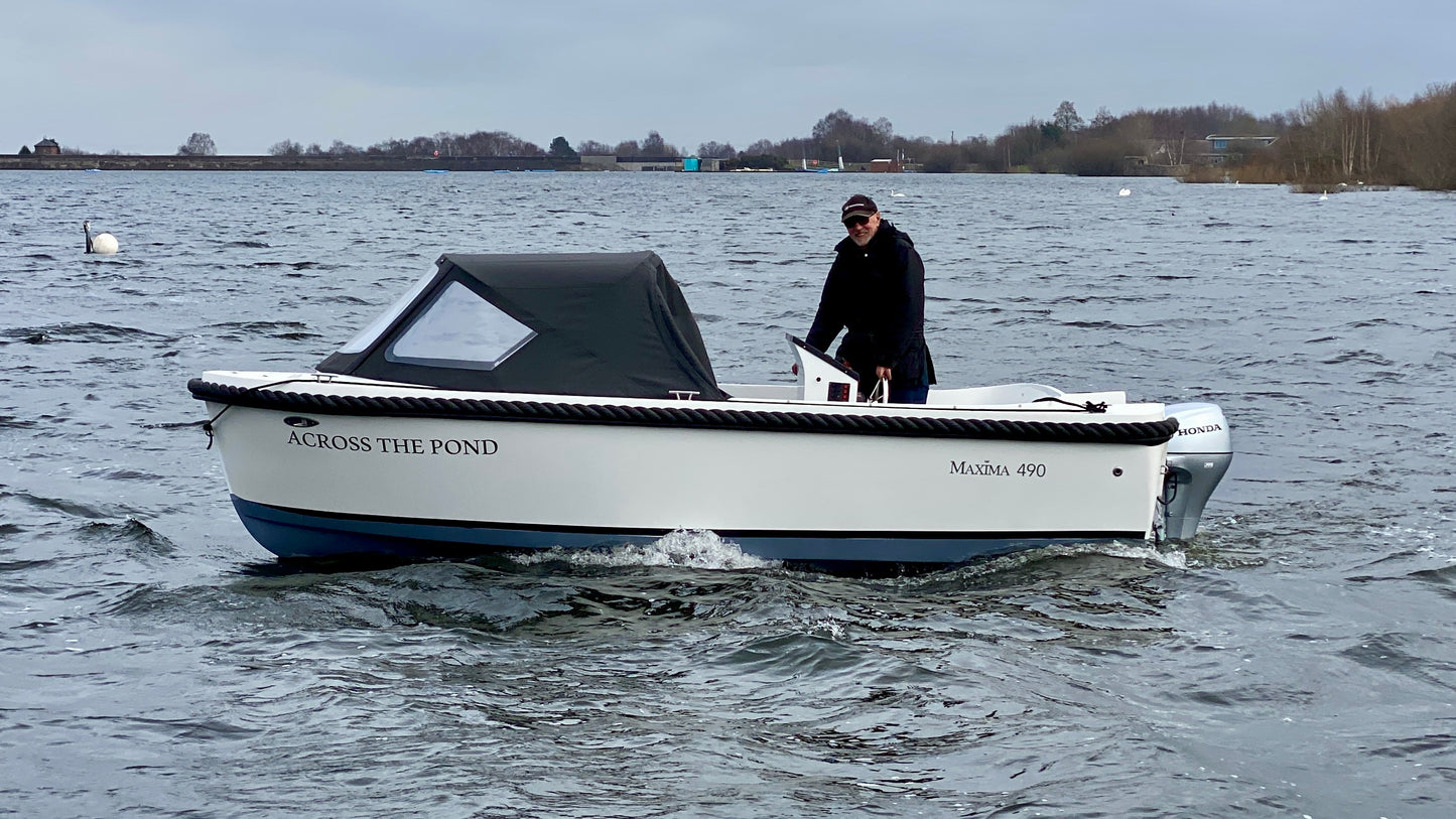 2021 Maxima 490 Powered by Honda BF20 LRTU 20hp