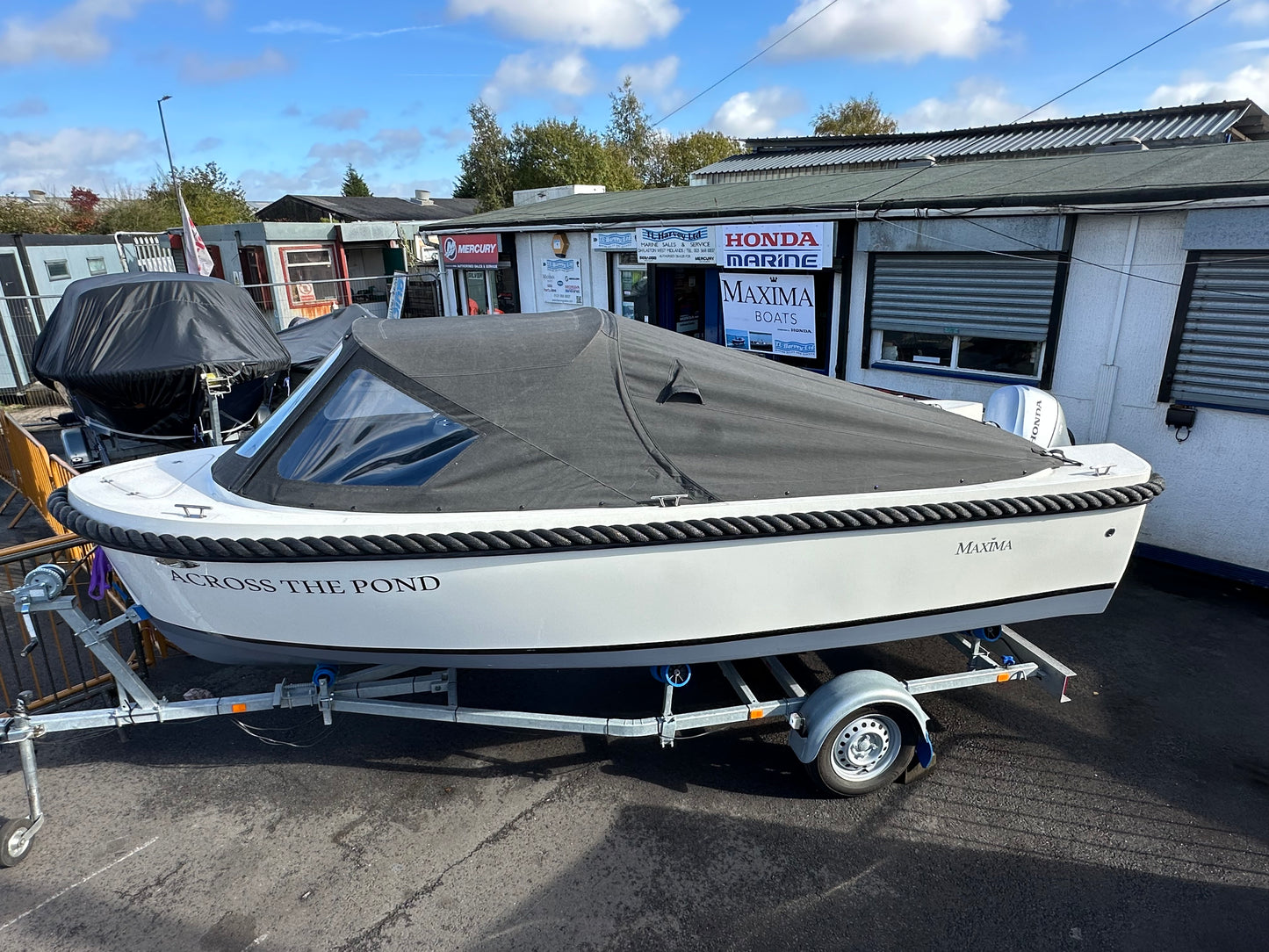 2021 Maxima 490 Powered by Honda BF20 LRTU 20hp