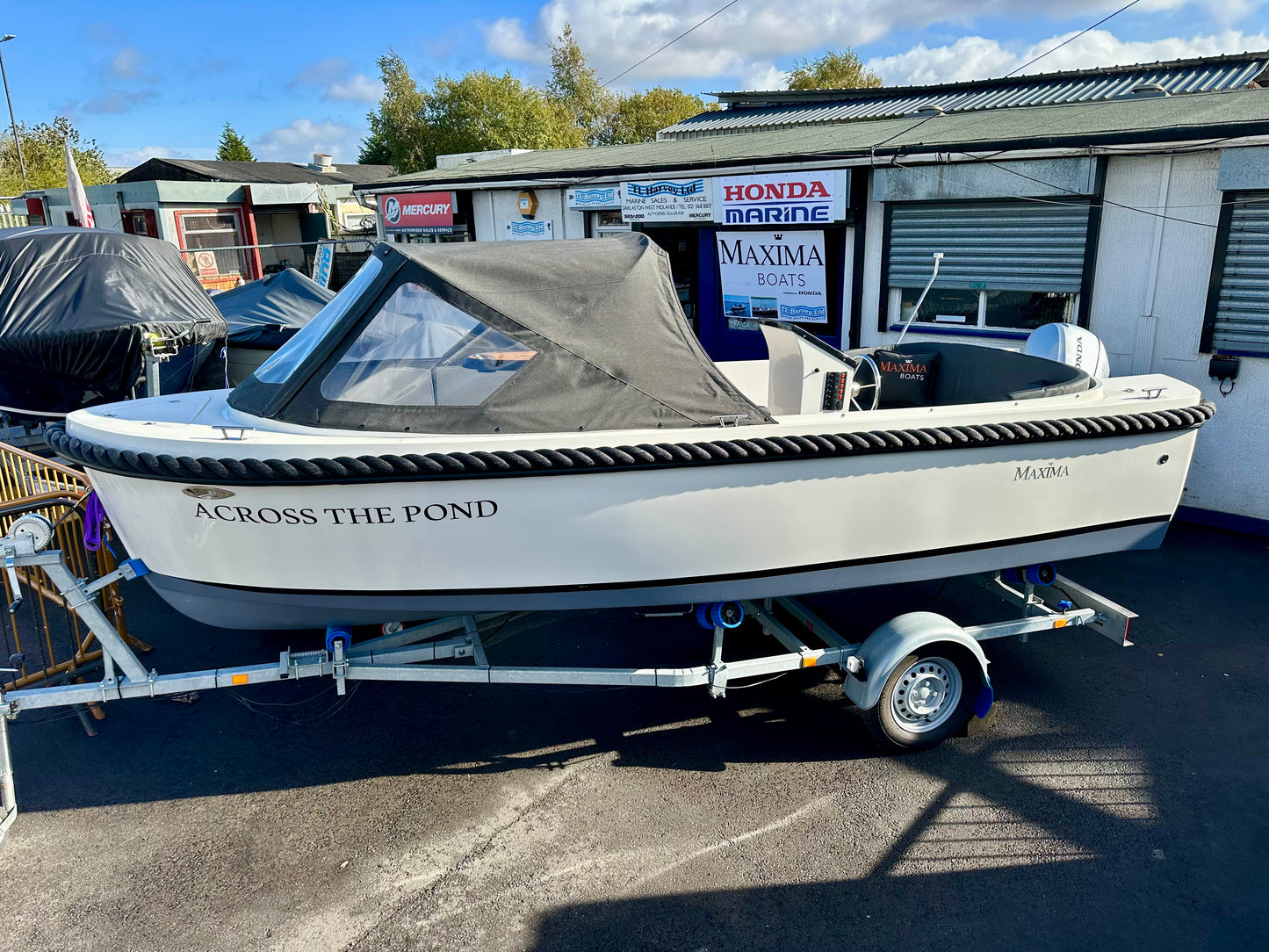 2021 Maxima 490 Powered by Honda BF20 LRTU 20hp