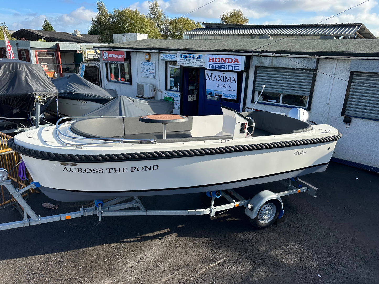 2021 Maxima 490 Powered by Honda BF20 LRTU 20hp