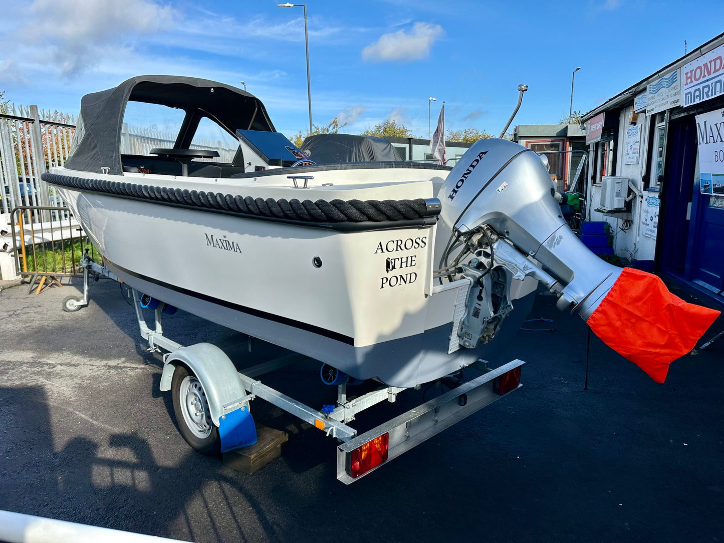 2021 Maxima 490 Powered by Honda BF20 LRTU 20hp