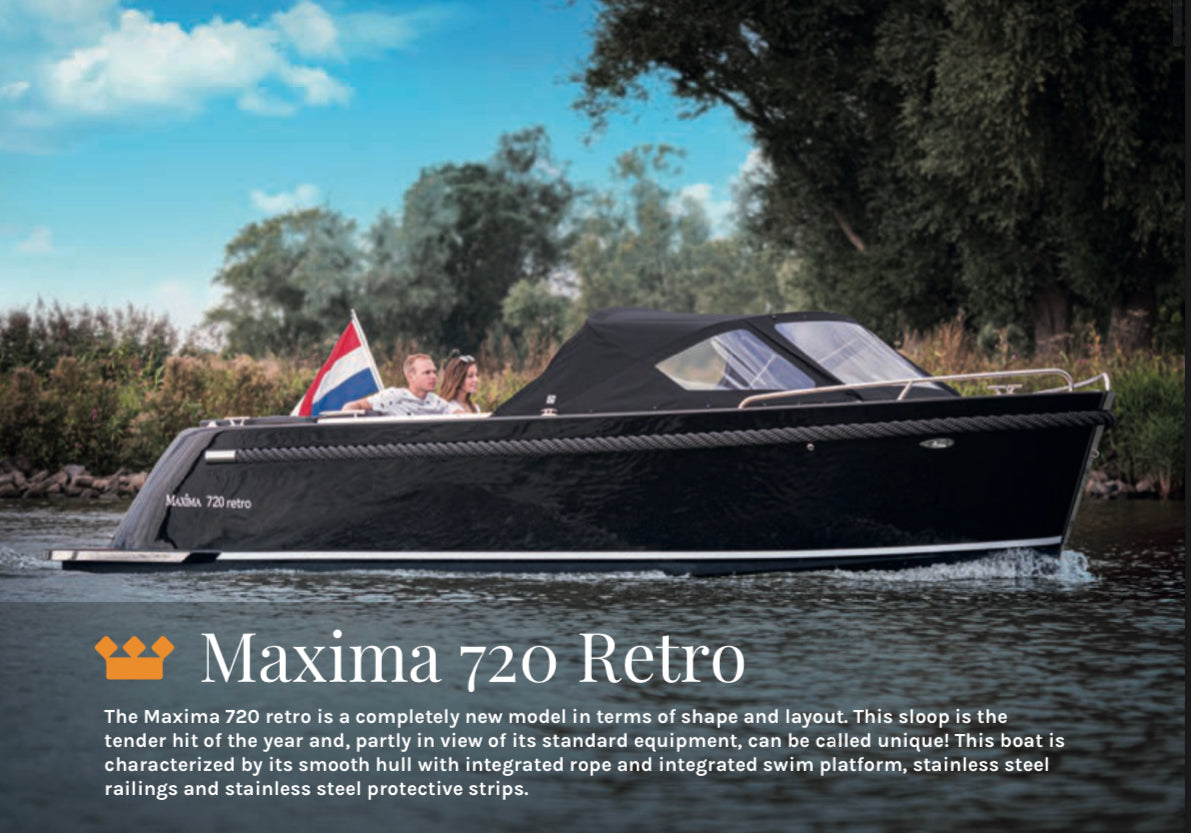 The Maxima 720 Retro - Base Boat Build from