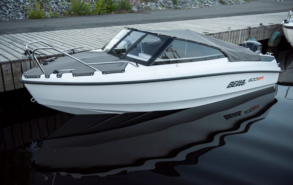 Bella 500BR Sports Boat powered by mercury F60 ELPT EFI 60hp