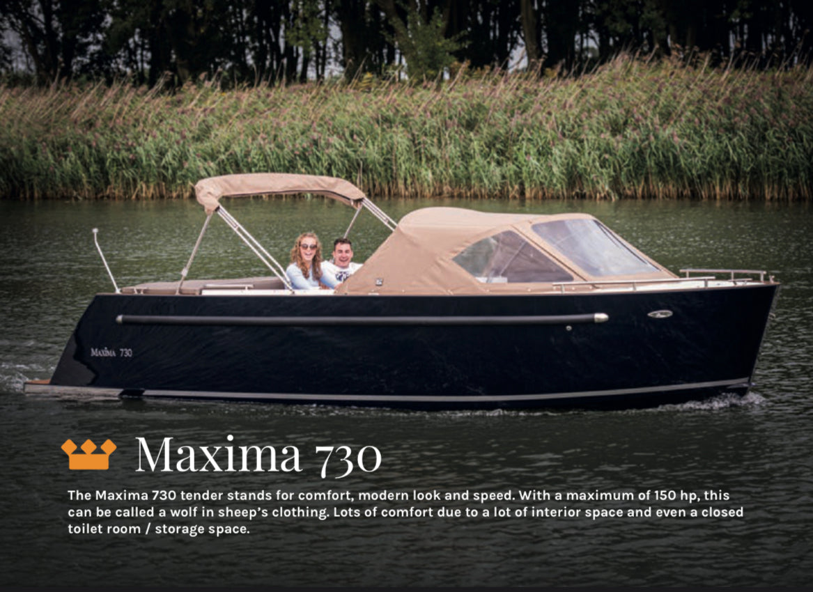 The Maxima 730 - Base Boat Build from