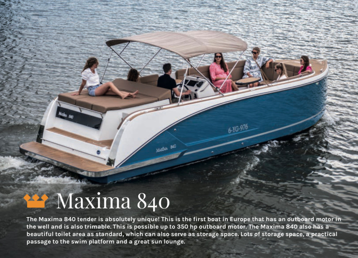 The Maxima 840 - Base Boat Build from