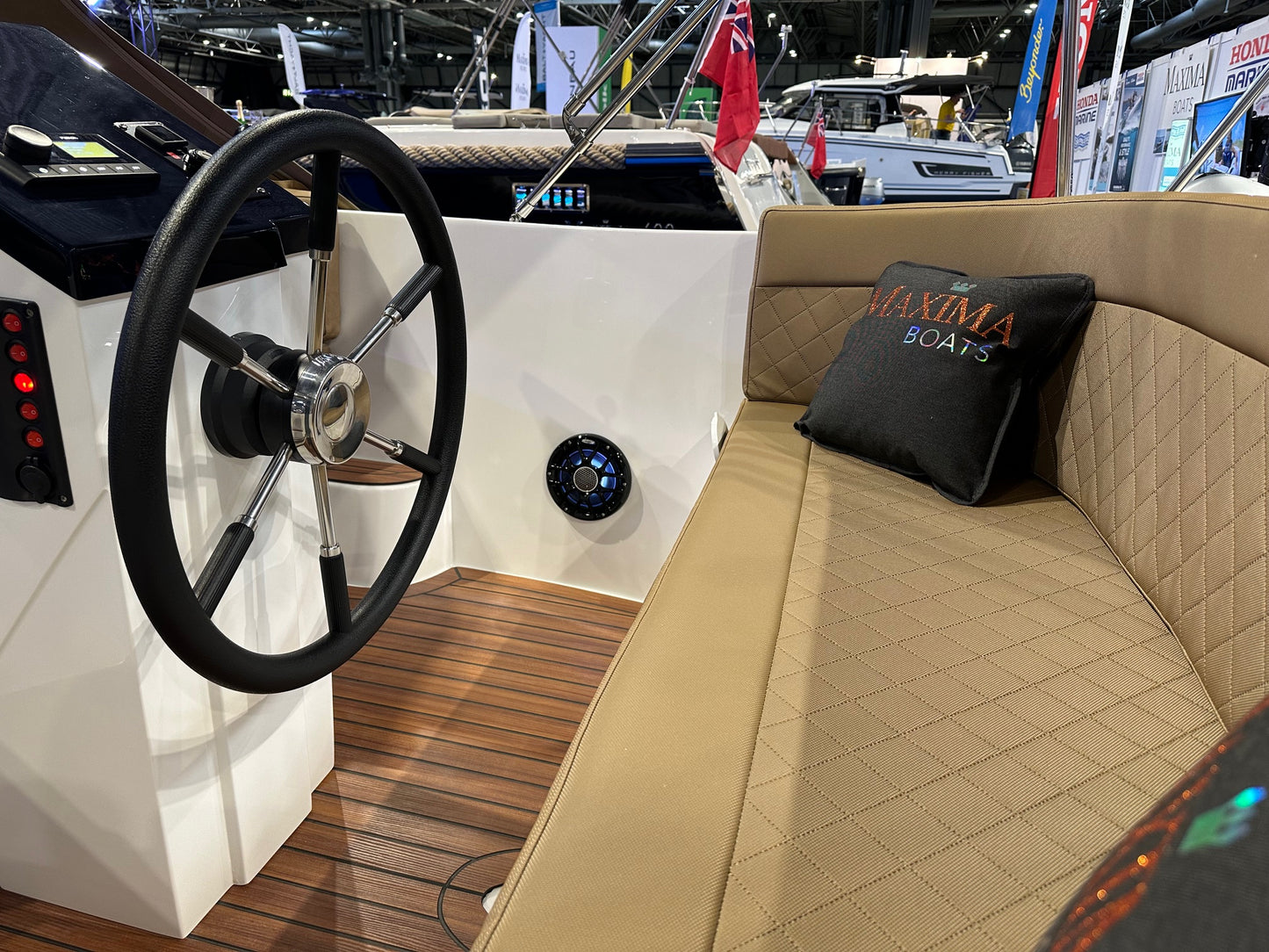 Maxima 550 Boat powered by Honda BF50 50hp In Stock Now