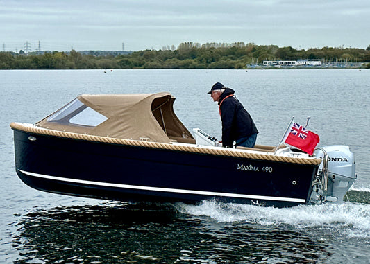 Maxima 490 XL Powered by Honda BF40 LRTU 40hp