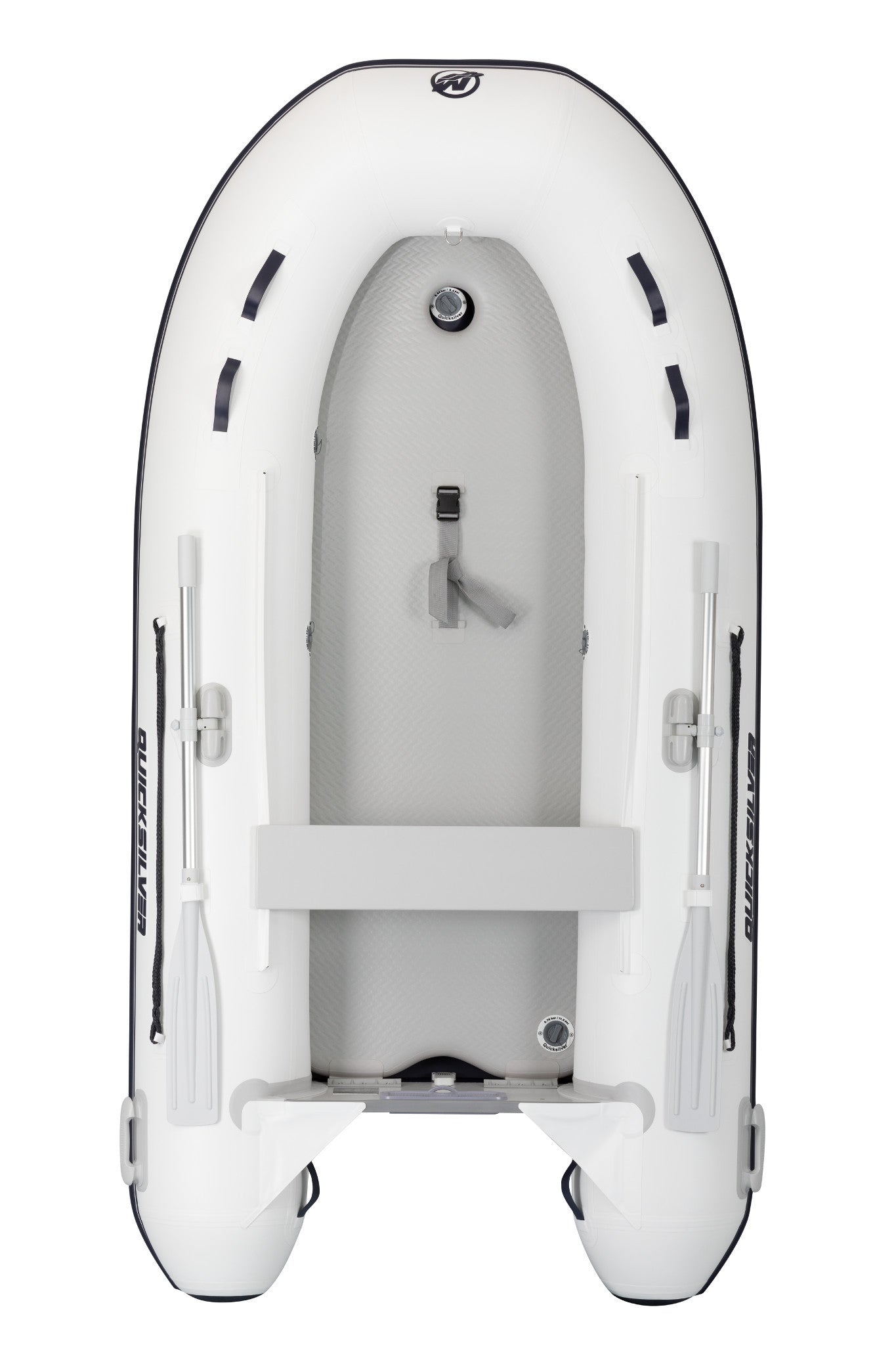 Quicksilver Airdeck 300 PVC White Inflatable Boat Tender Dinghy