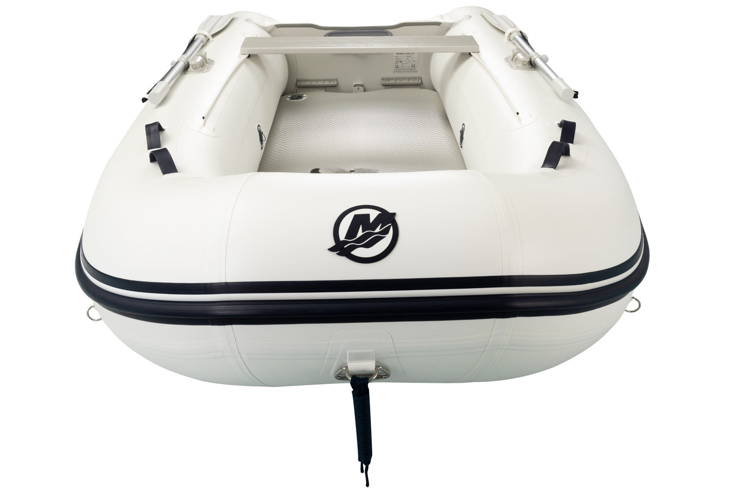 Quicksilver Airdeck 300 PVC White Inflatable Boat Tender Dinghy
