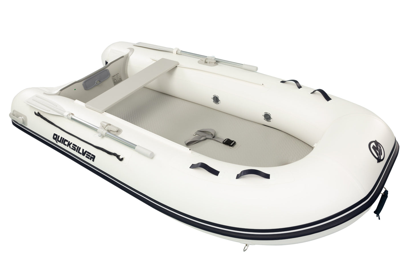 Quicksilver Airdeck 300 PVC White Inflatable Boat Tender Dinghy