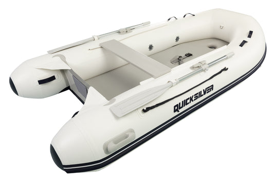 Quicksilver Airdeck 300 PVC White Inflatable Boat Tender Dinghy