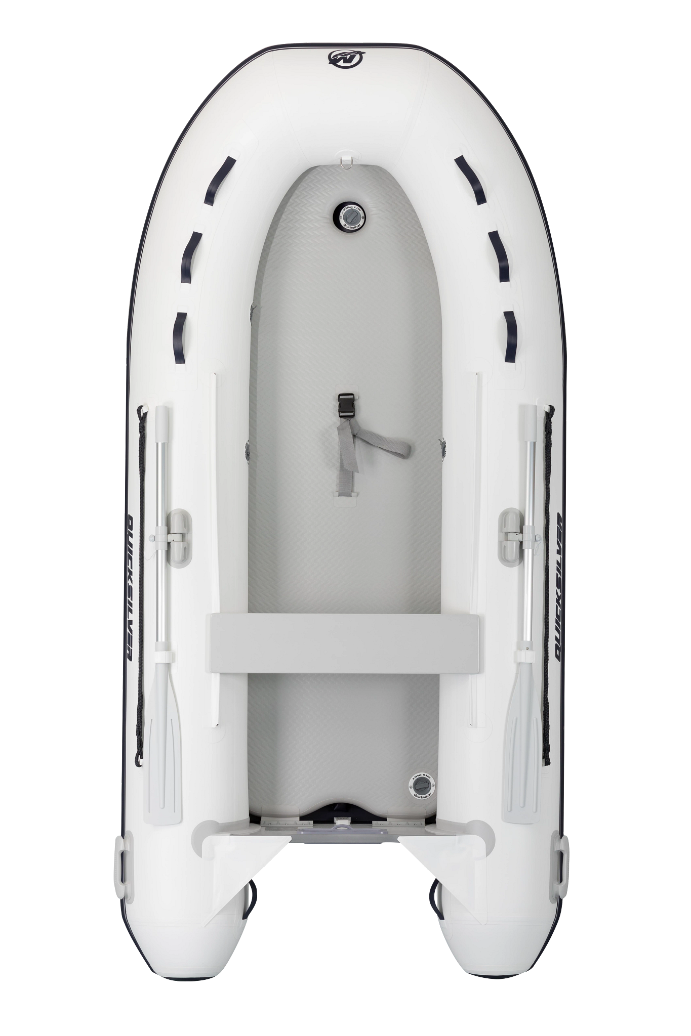 Quicksilver Airdeck 320 PVC White Inflatable Boat Tender Dinghy
