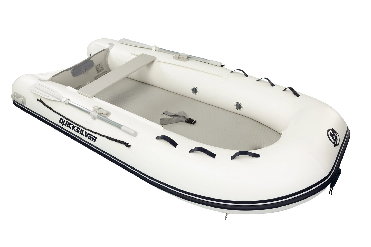 Quicksilver Airdeck 320 PVC White Inflatable Boat Tender Dinghy