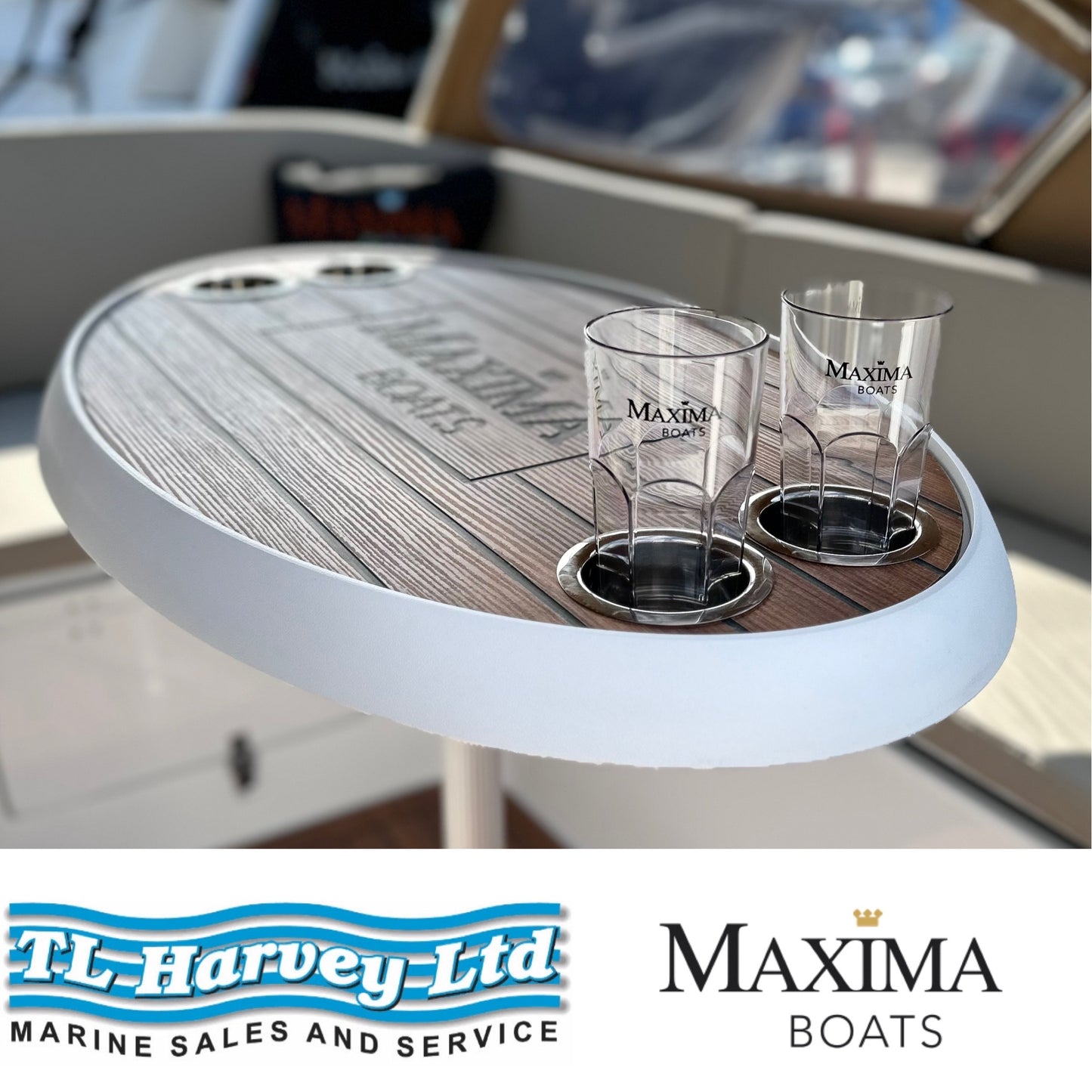 Maxima 550 Boat powered by Honda BF40 40hp In Stock Now