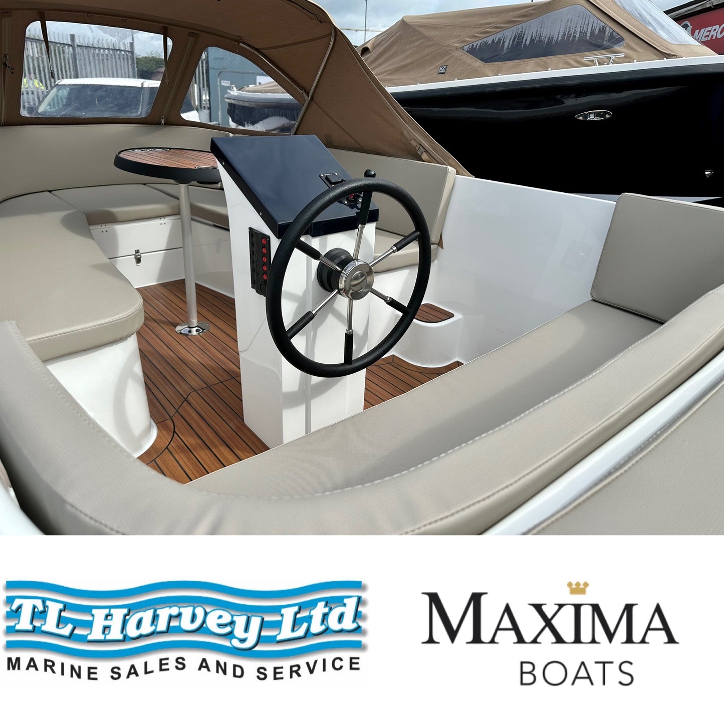 Maxima 600 Boat Powered by Honda BF20 20hp in stock now