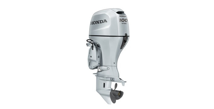 Honda Outboard BF100 LRTU 100hp VTEC Engine - Long Shaft, Power Trim & Tilt