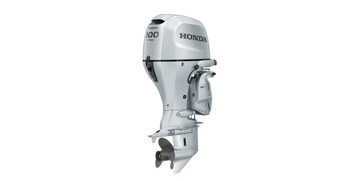 Honda Outboard BF100 LRTU 100hp VTEC Engine - Long Shaft, Power Trim & Tilt