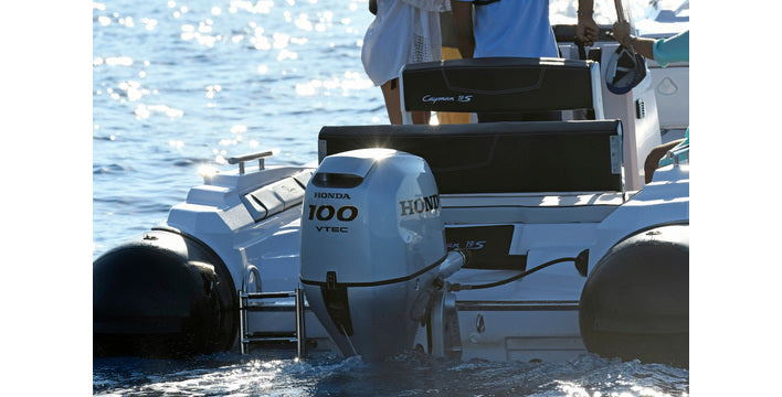 Honda Outboard BF100 LRTU 100hp VTEC Engine - Long Shaft, Power Trim & Tilt