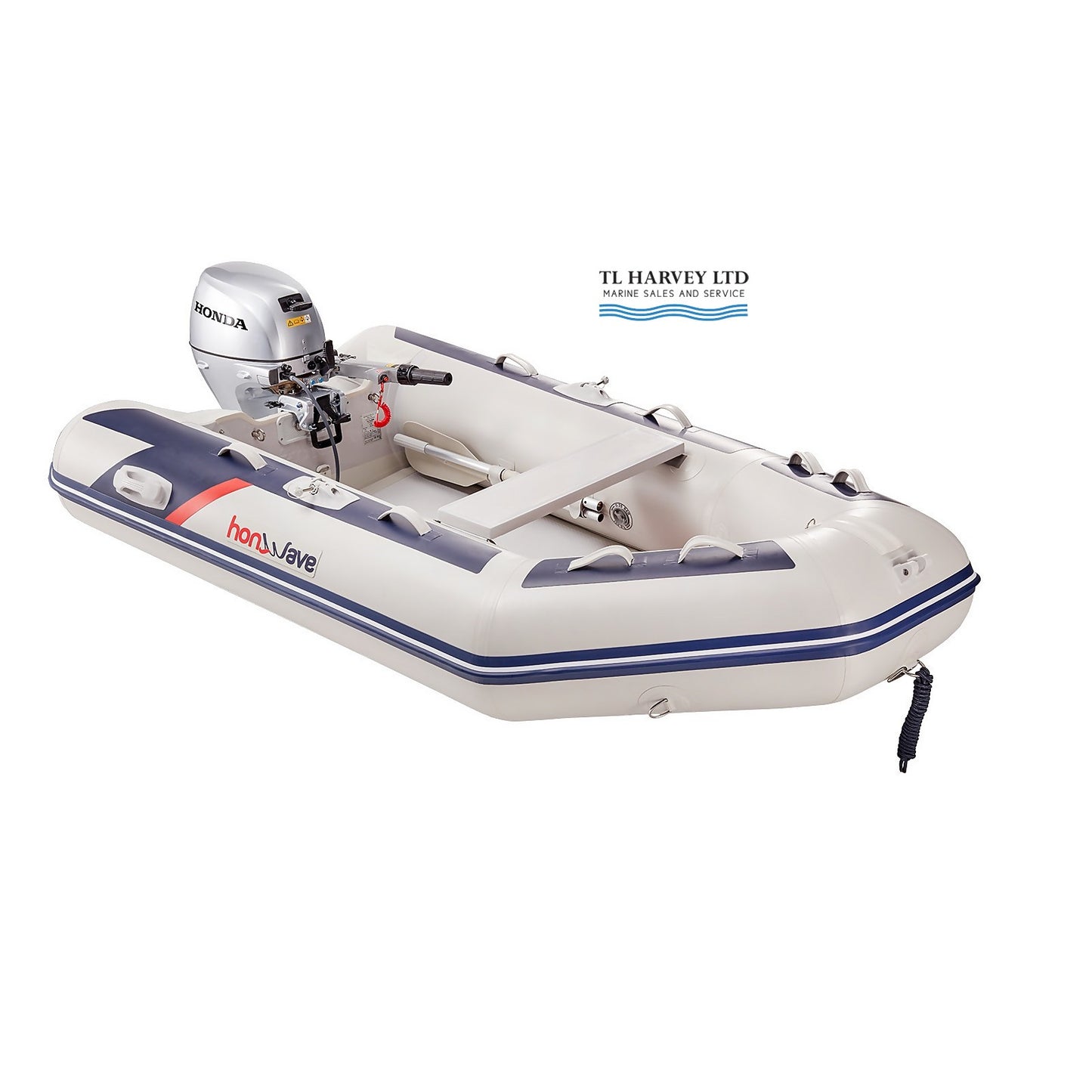 Honwave T32 3.2m Inflatable Dinghy Tender Boat with Inflatable V-Floor