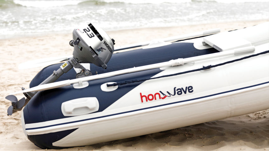 Honwave T27 2.7m Inflatable Dinghy Tender Boat with Inflatable V-Floor